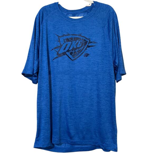 Oklahoma City Thunder Men's T-Shirt XL Blue Basketball NBA Casual OKC NWOT - Picture 1 of 7